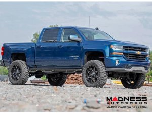 Chevrolet Silverado 1500 2WD Suspension Lift Kit w/ Vertex Reservoir Shocks - 7" Lift - Cast Steel Lower Control Arms